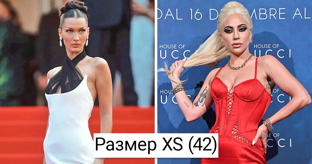 Мы выяснили, какой размер одежды на самом деле носят знаменитые женщины