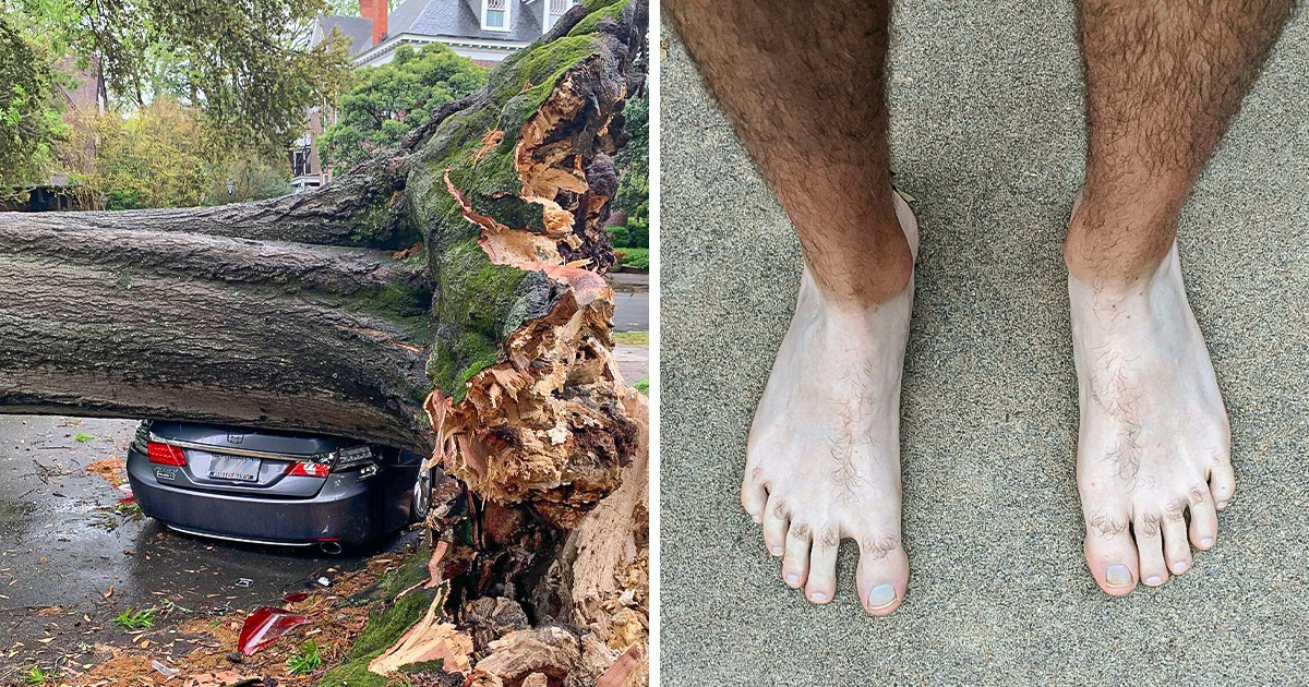 15+ человек, которые не успели и глазом моргнуть, как попали в сети невезения