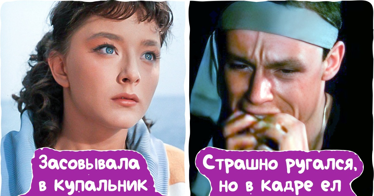 15 фильмов прошлого, ради удачных кадров в которых режиссеры и актеры напрягали смекалку как могли