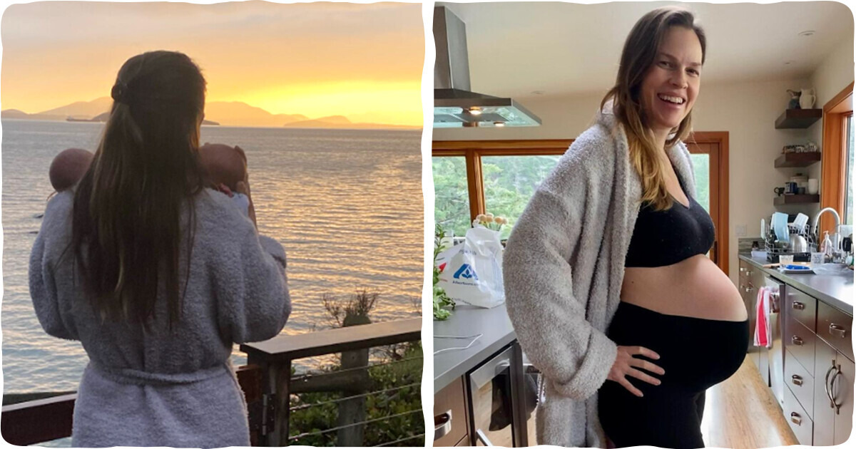 «Я на седьмом небе». Актриса Хилари Суэнк почти в 50 лет стала мамой двойняшек «Я на седьмом небе». Актриса Хилари Суэнк почти в 50 лет стала мамой двойняшек