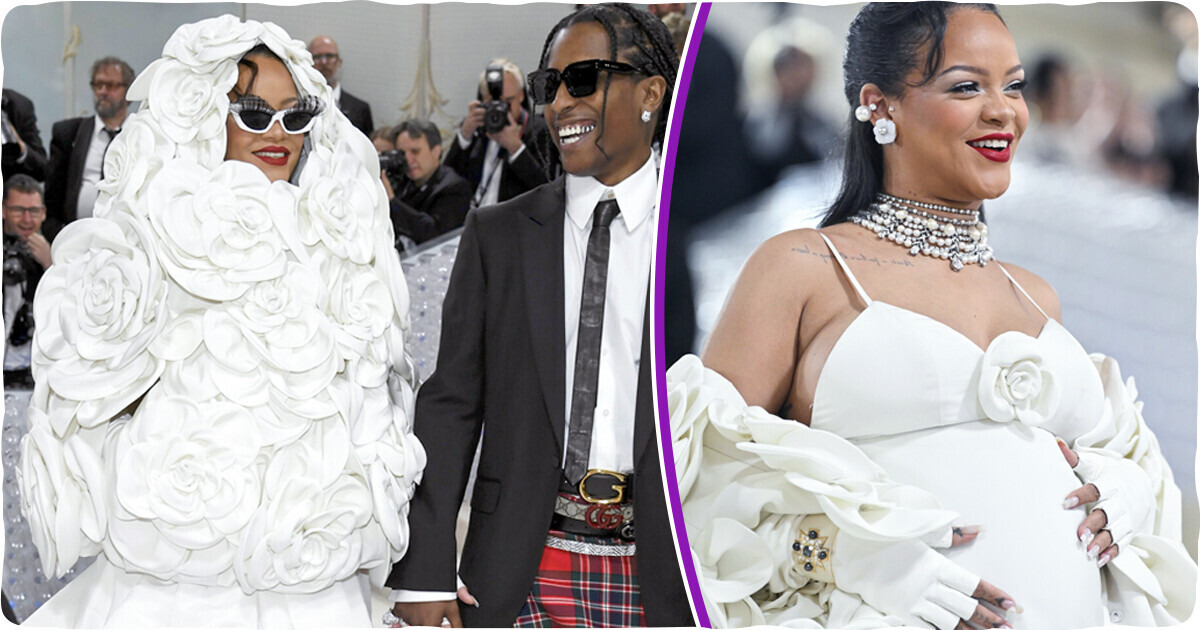 Почему платье Рианны на Met Gala 2023 так огорошило публику и заставило шептаться о ней всех и каждого Почему платье Рианны на Met Gala 2023 так огорошило публику и заставило шептаться о ней всех и каждого