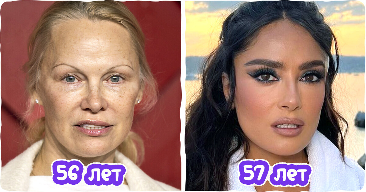 15 пар звезд, которые в одном и том же возрасте выглядят совсем по-разному 15 пар звезд, которые в одном и том же возрасте выглядят совсем по-разному