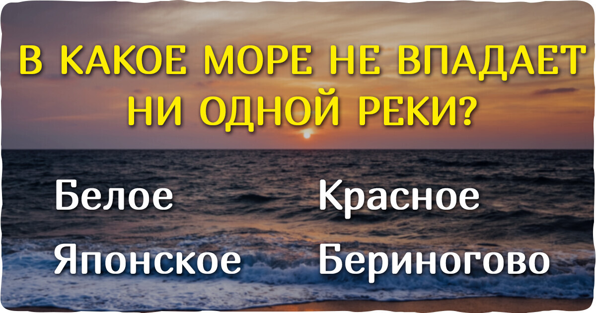 Сможете ли вы правильно ответить на эти 15 вопросов, не прибегая к помощи интернета?