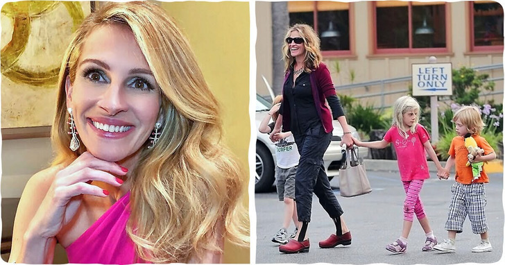 Джулия Робертс бросила гламурную жизнь, чтобы готовить, убираться и возить детей в школу