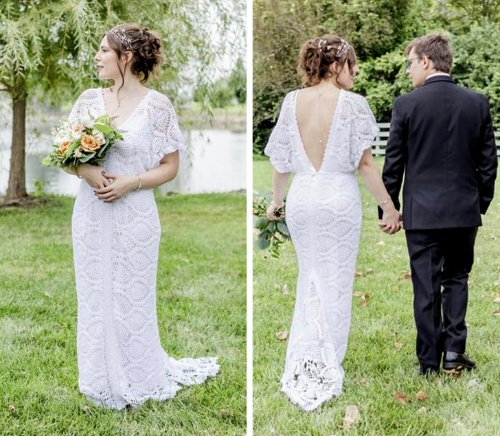 10+ невест, которые создали волшебные свадебные платья своими руками