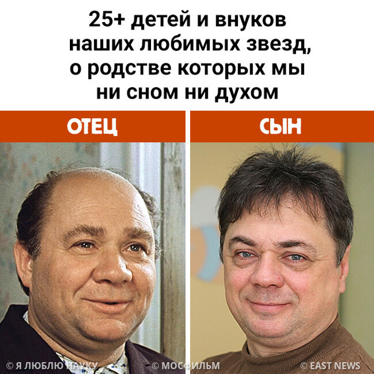 25+ детей и внуков наших любимых звезд, о родстве которых мы ни сном ни духом